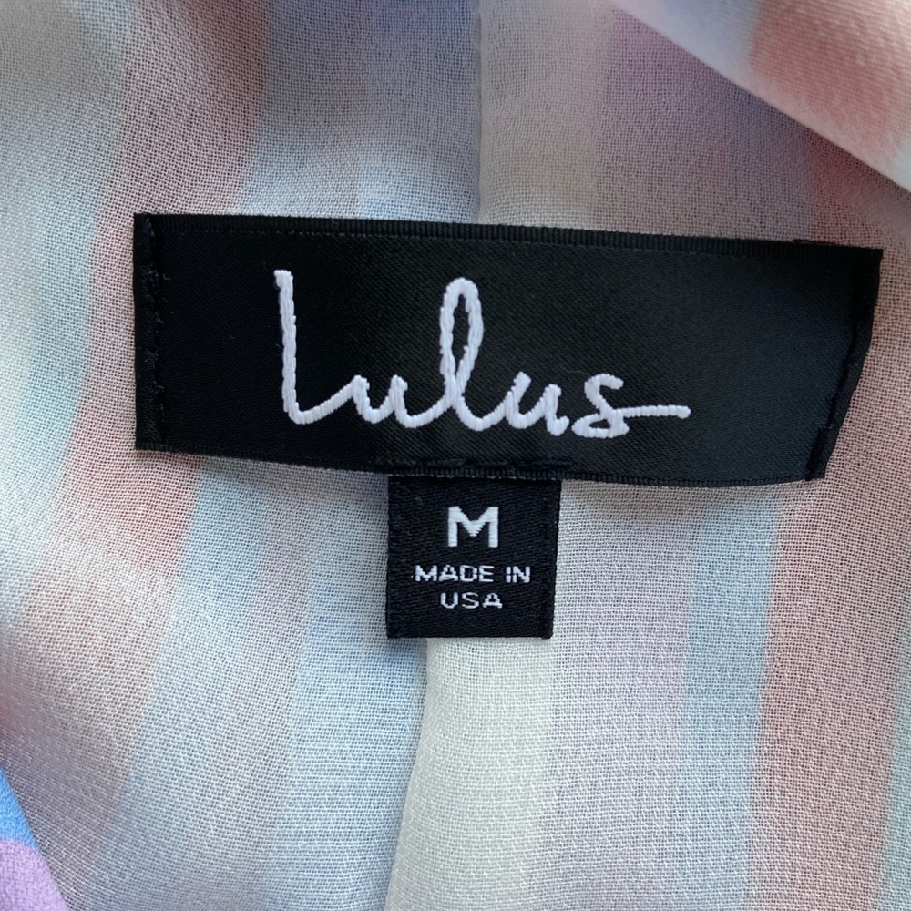Lulu’s Set Sail Multi Striped Mini Dress - Picture 10 of 12
